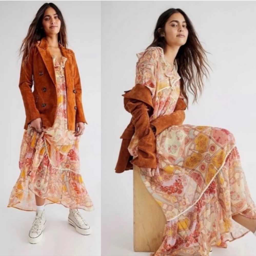 NEW Free People  Carmella Maxi Dress Size XS